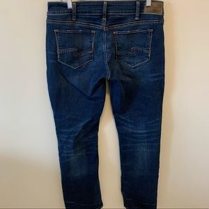 Silver Jeans Suki Mid-Rise Straight Jean